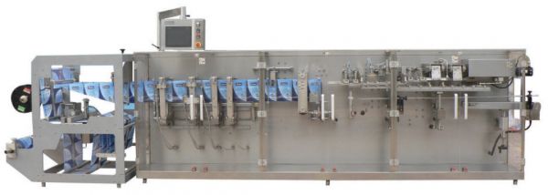 เครื่องห่อแนวนอนแบบใช้ฟิล์มเป็นม้วน ROTARY VFFS POUCH PACKING MACHINE